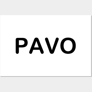 PAVO Posters and Art